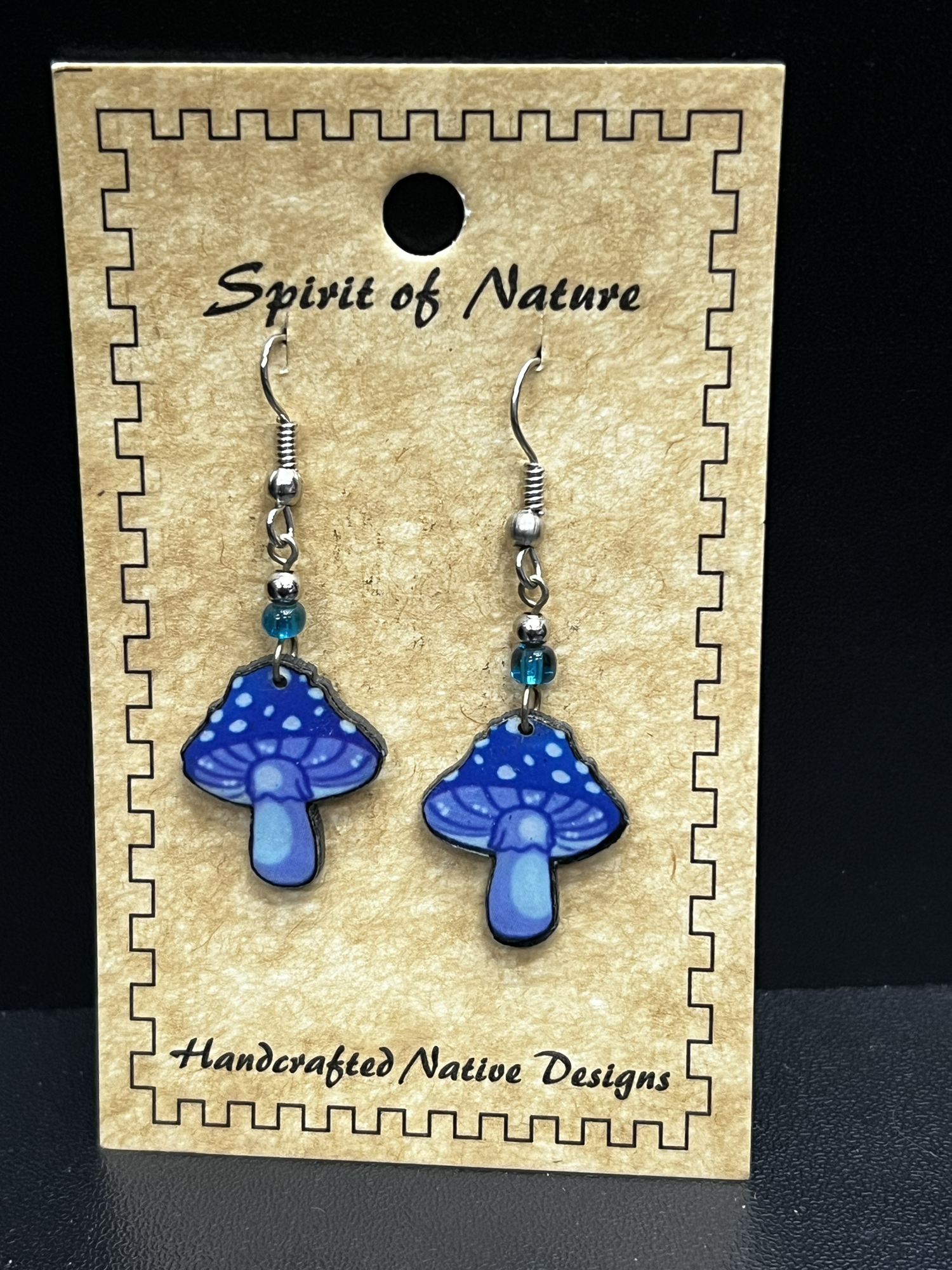 Spirit Of Nature Mushroom Earrings