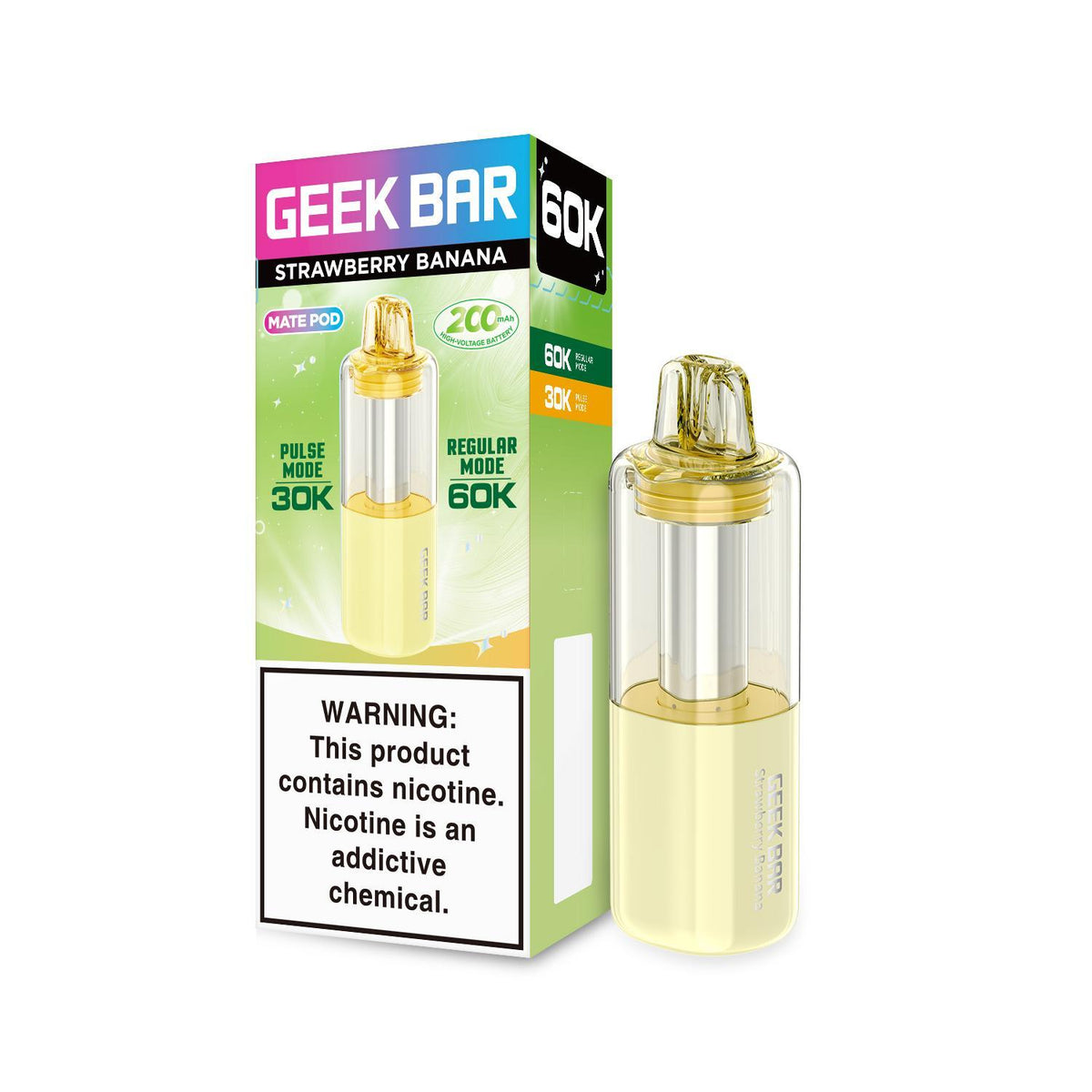 Geek Bar Mate Prefilled Disposable Pod Vape 60K