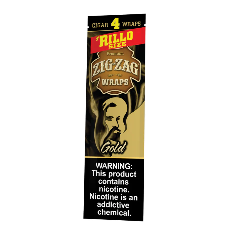 Zig Zag 'Rillo Wraps 4pk