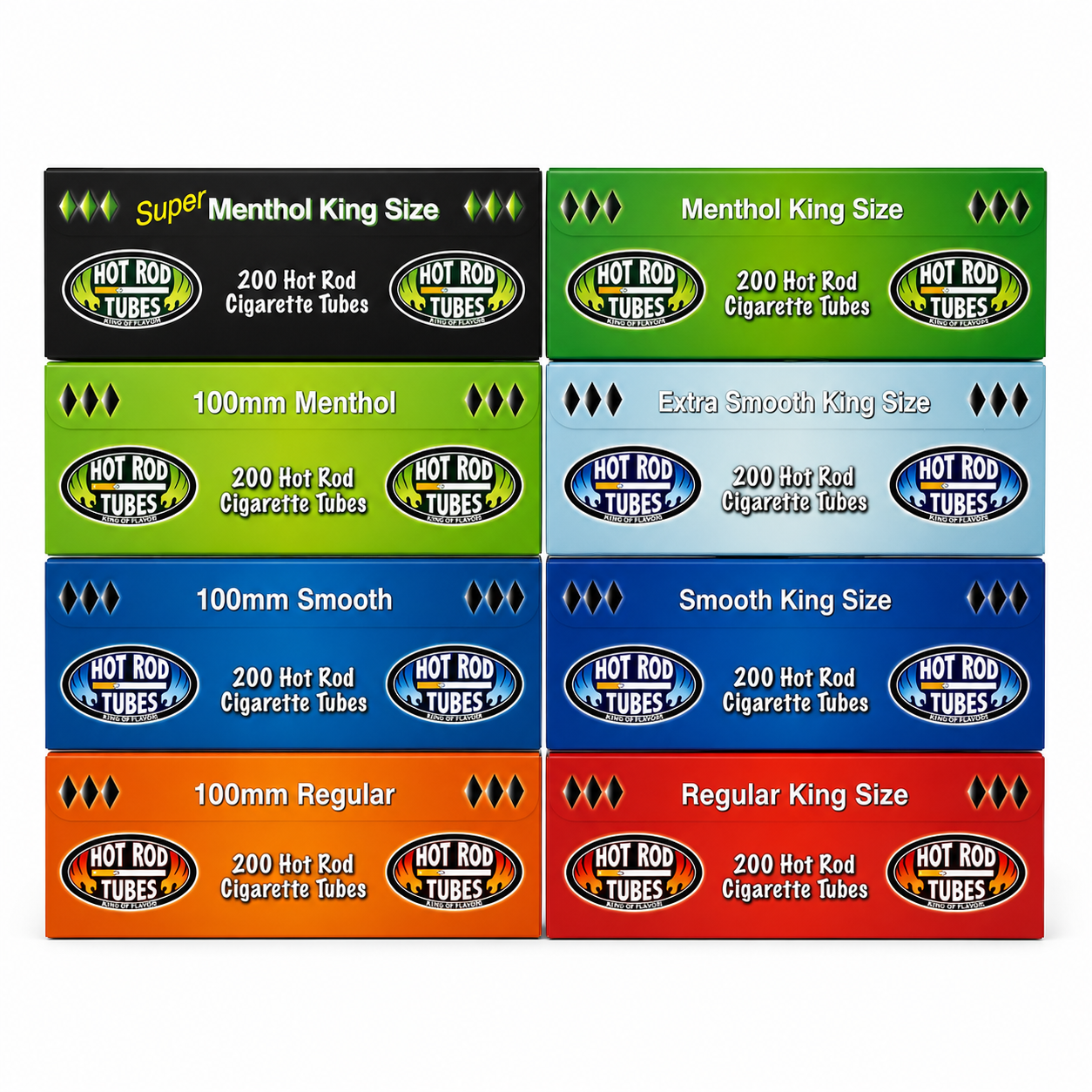 Hot Rod Cigarette Tubes 200ct