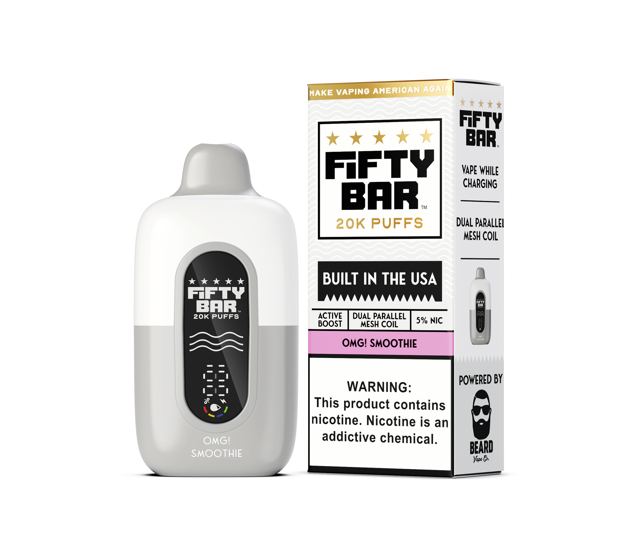 Fifty Bar 20K White Series