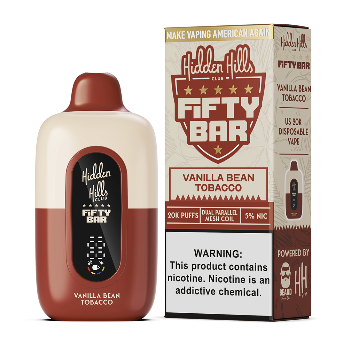 Fifty Bar 20K Hidden Hills Series Disposable Vape