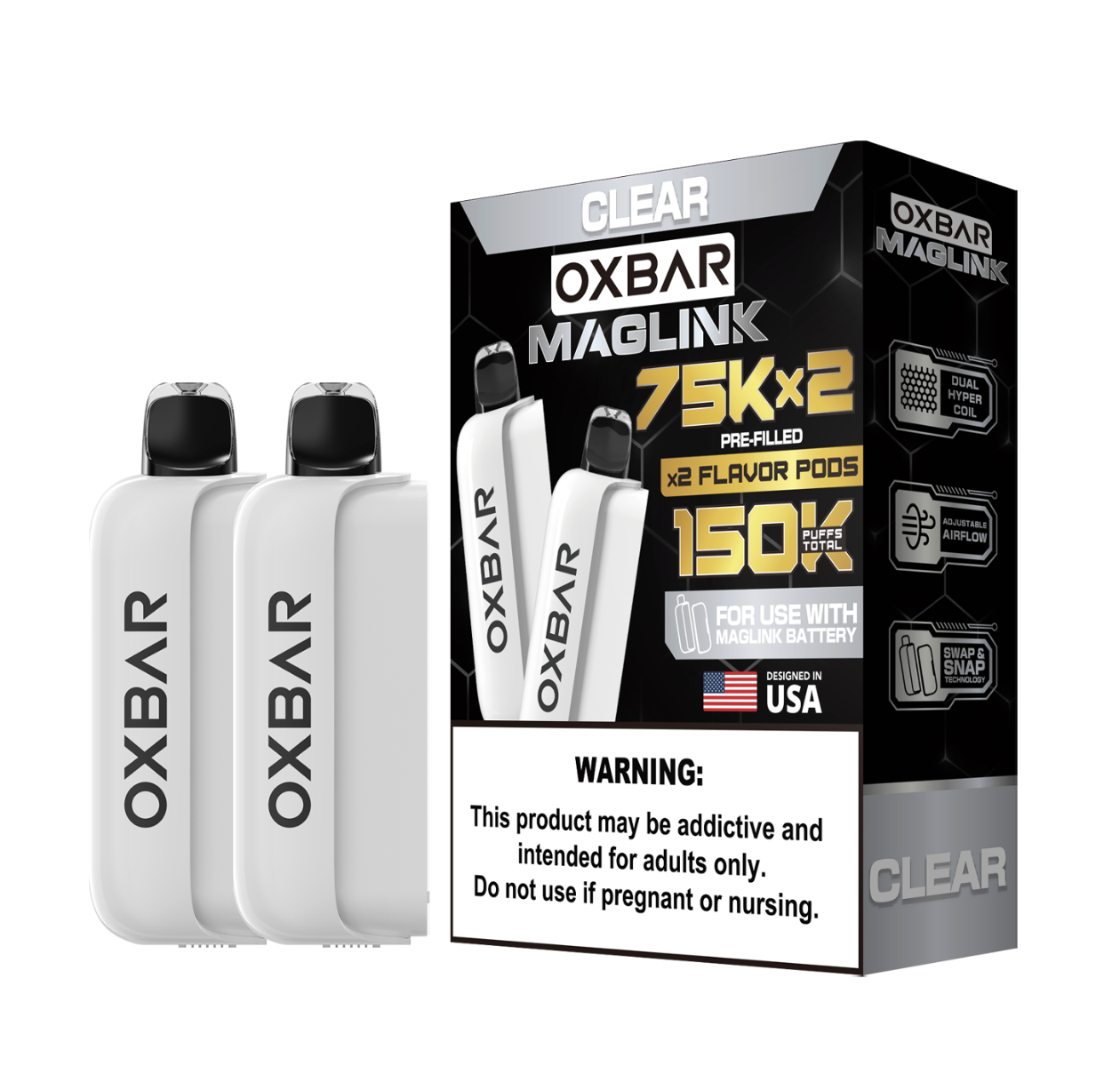 Oxbar MAGLINK 75K Prefilled Pod