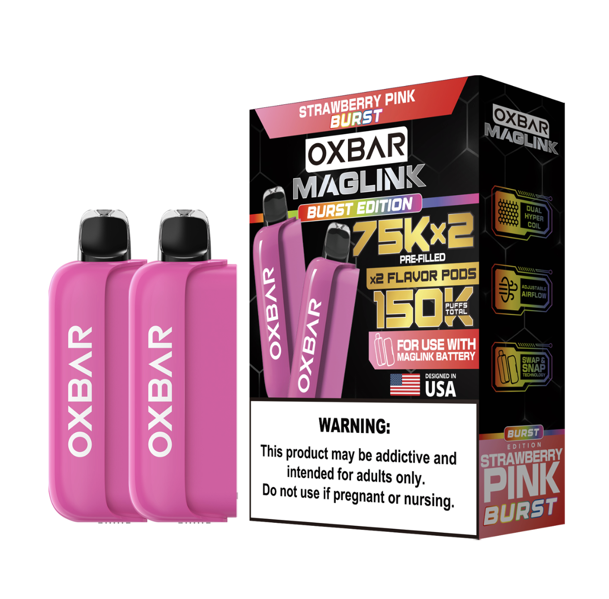 Oxbar MAGLINK 75K Prefilled Pod