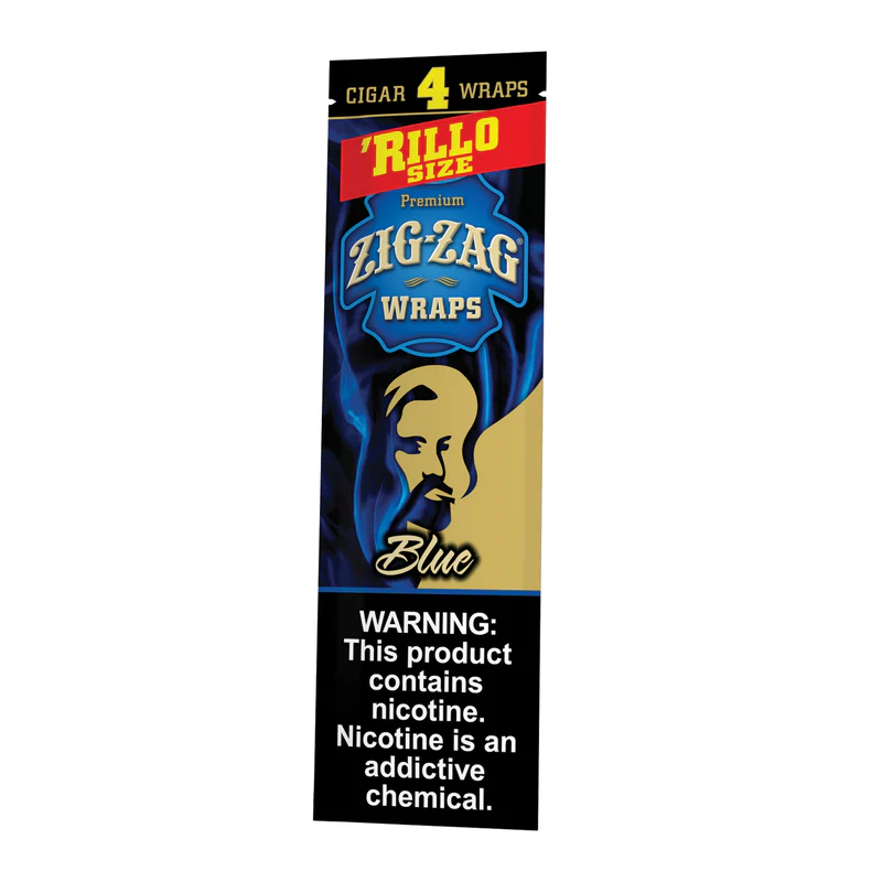 Zig Zag 'Rillo Wraps 4pk