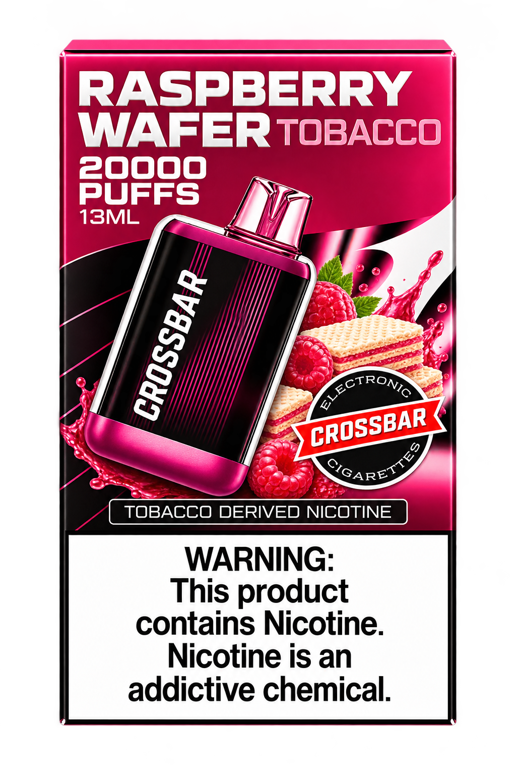 Crossbar 20K 50mg Disposable Vape