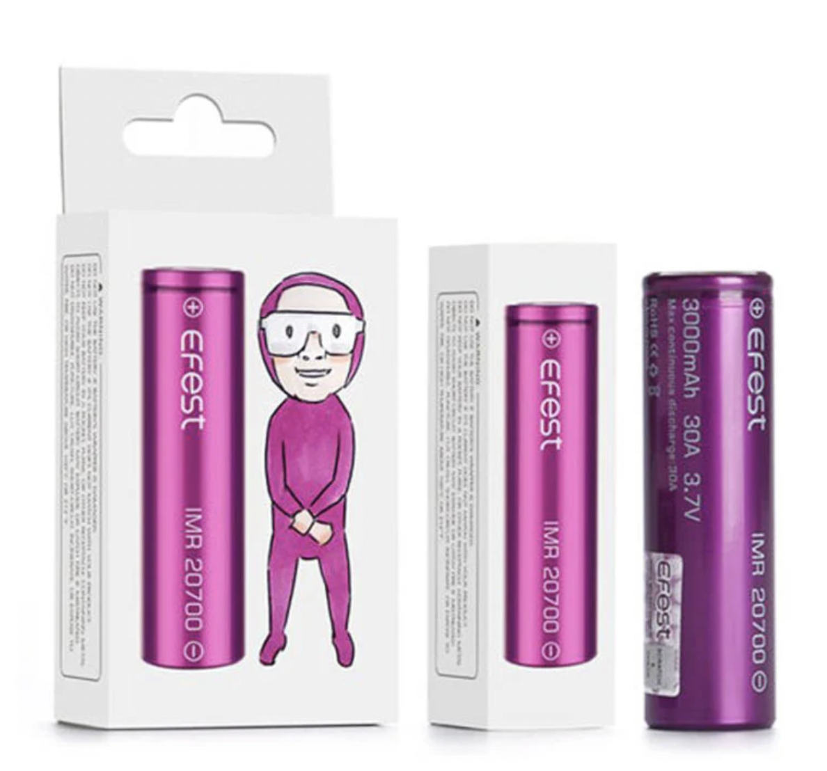 Efest 20700 Battery (2-Pack)