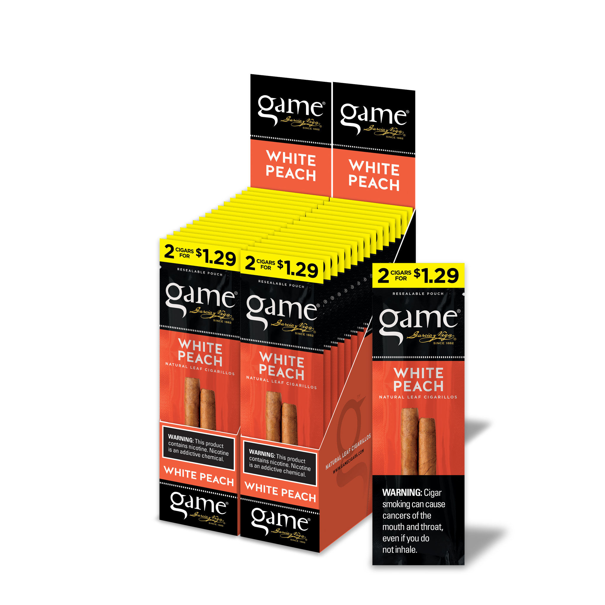 Game Cigarillos 2pk. ($1.29)