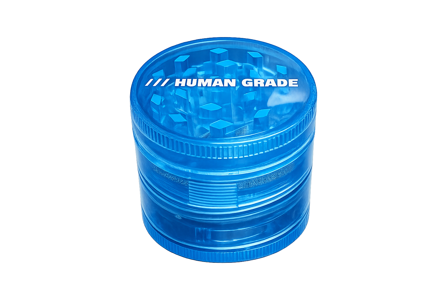 Human Grade Plastic Grinder 4-Piece 2"
