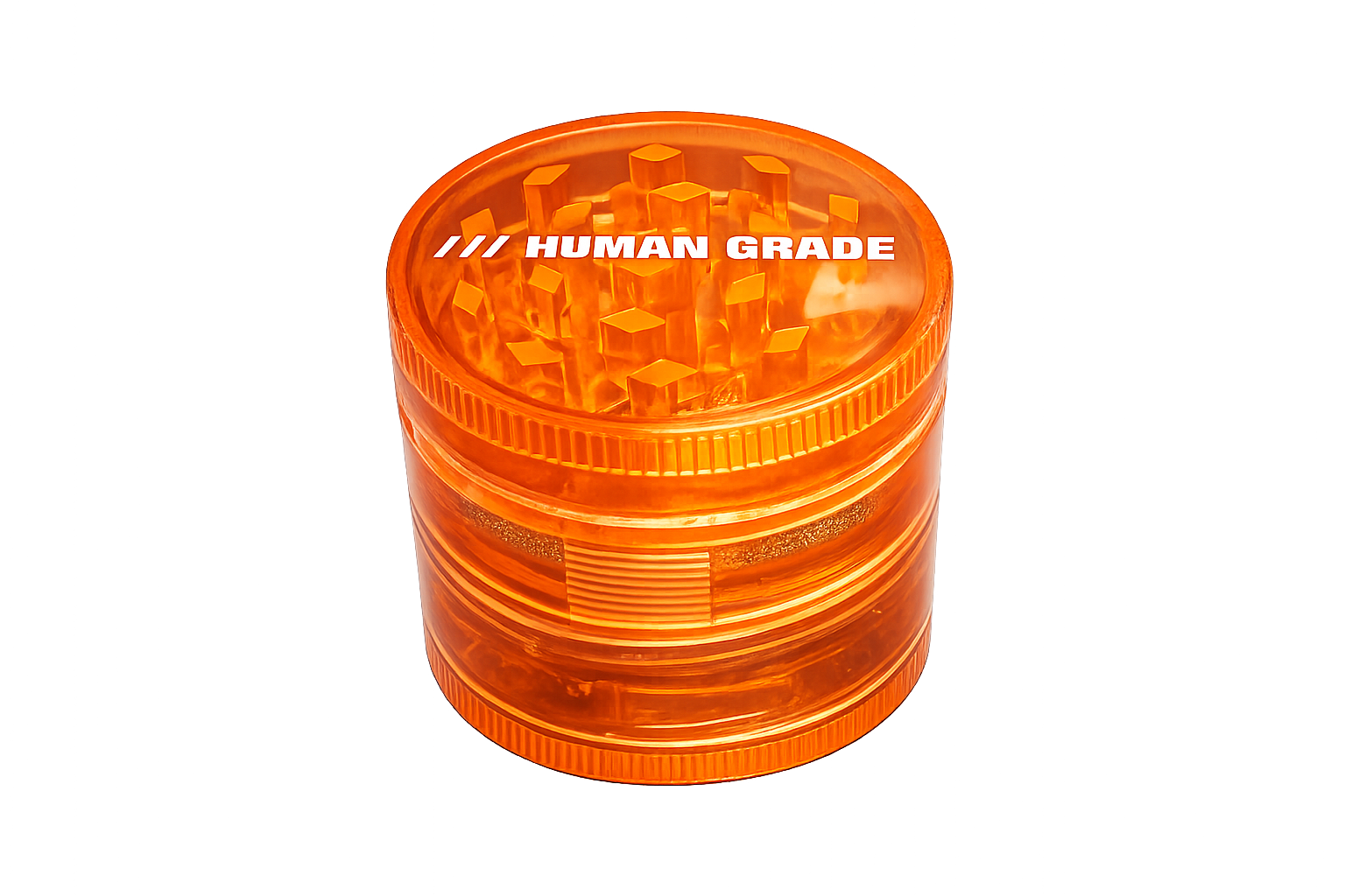 Human Grade Plastic Grinder 4-Piece 2"