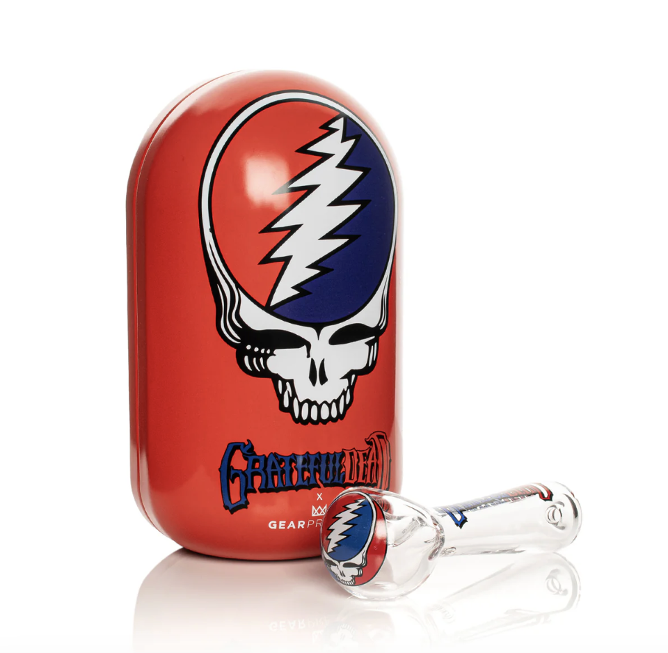 Grateful Dead 4.5" Spoon Hand Pipes w/ Collectible Tin