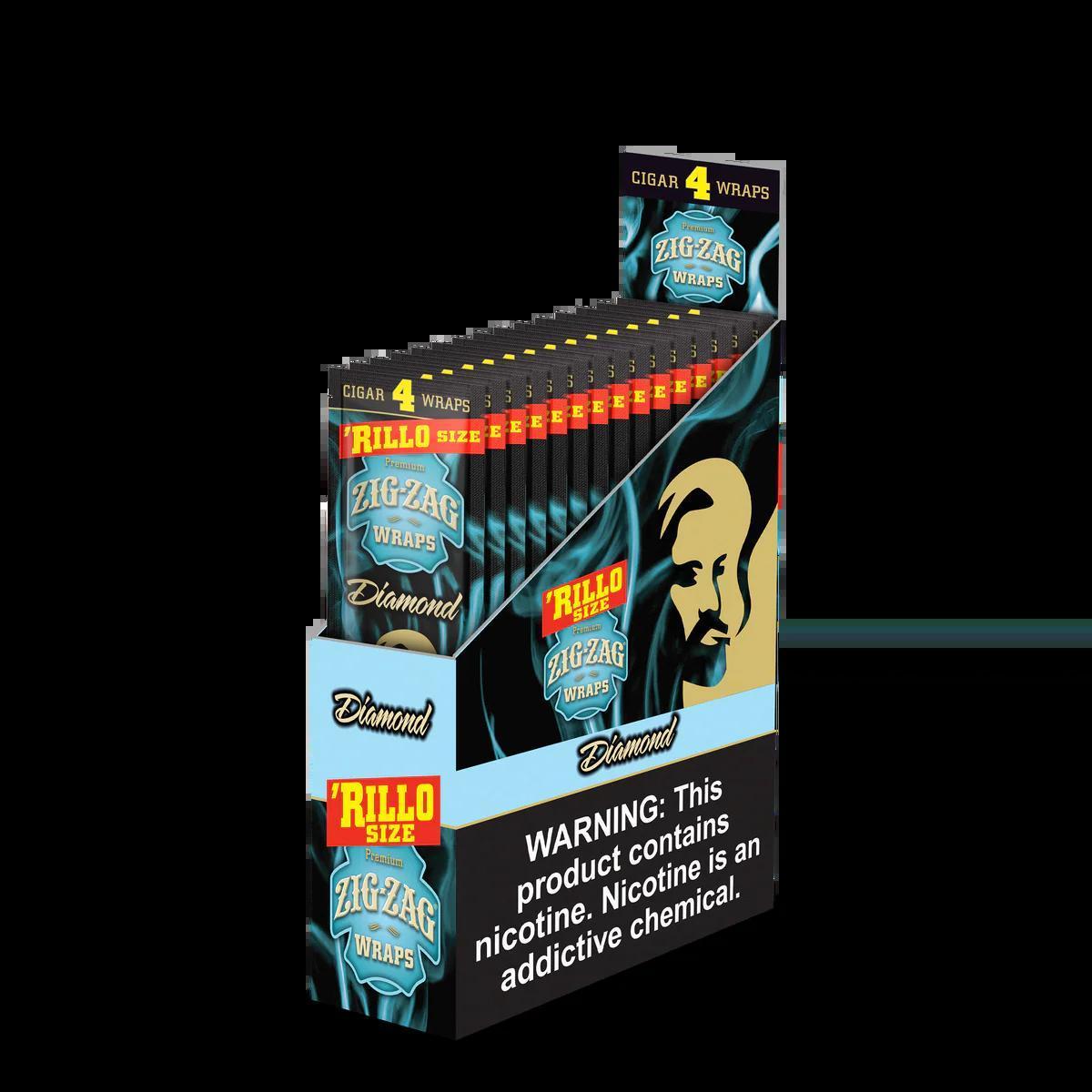Zig Zag 'Rillo Wraps 4pk