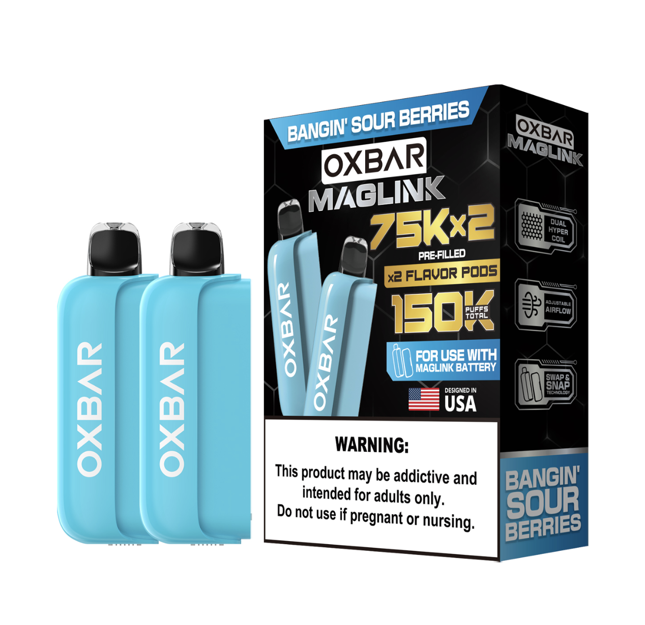 Oxbar MAGLINK 75K Prefilled Pod