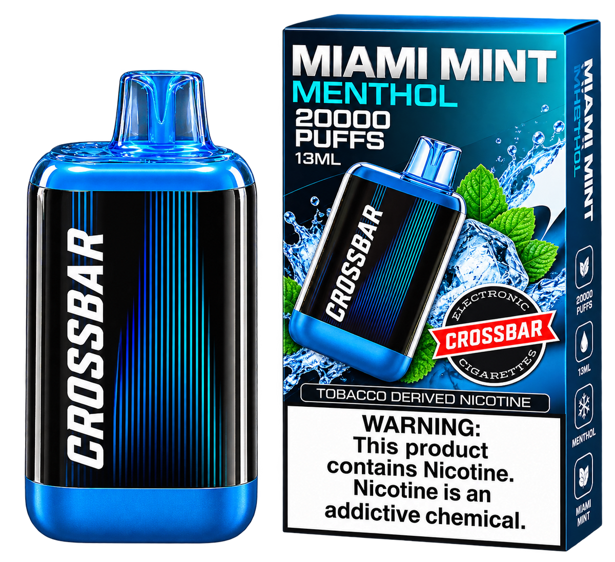 Crossbar 20K 50mg Disposable Vape