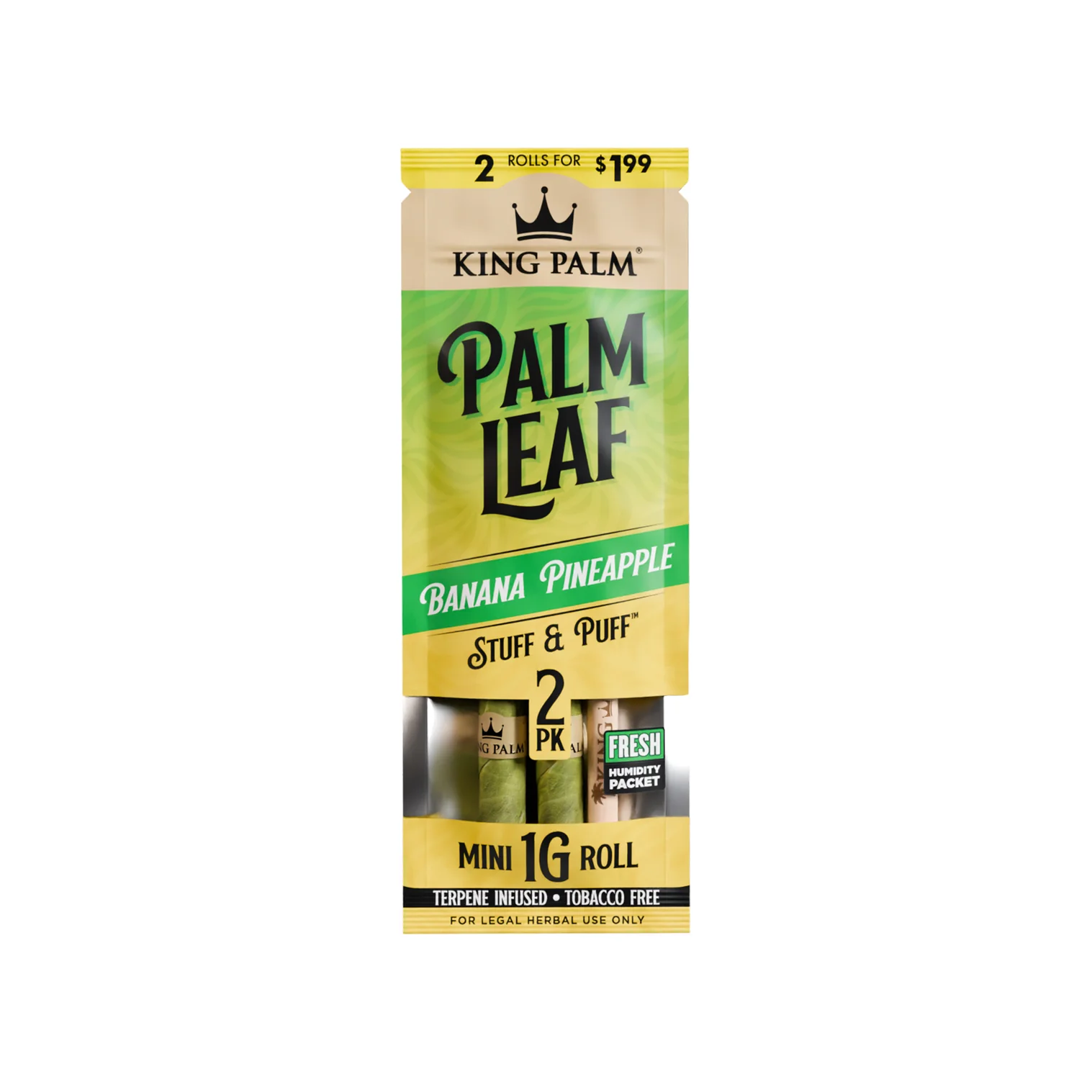 King Palm Leaf 2pk