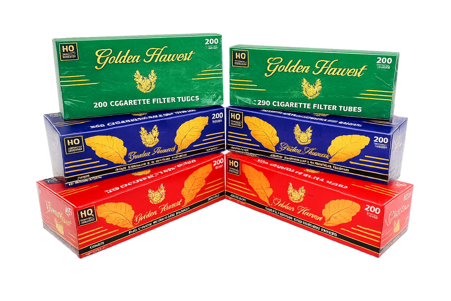 Golden Harvest Cigarette Tubes 200ct