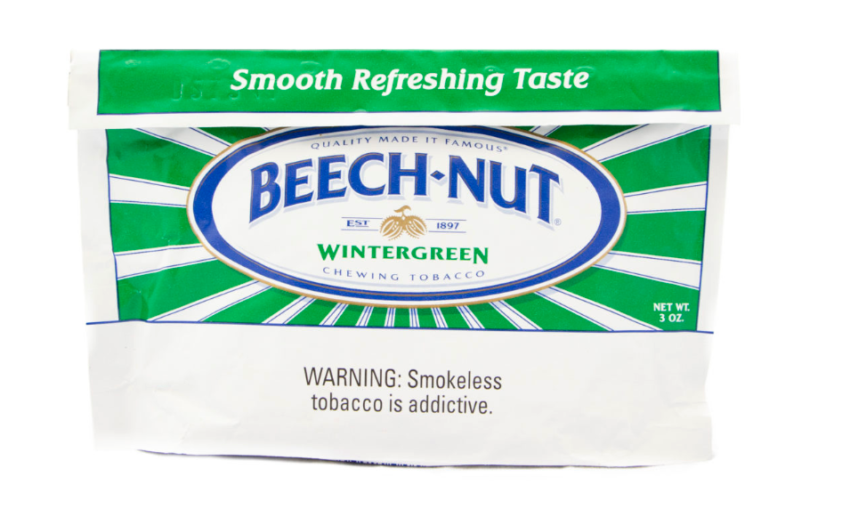 Beech-Nut Wintergreen Chewing Tobacco (Pouch 3oz)