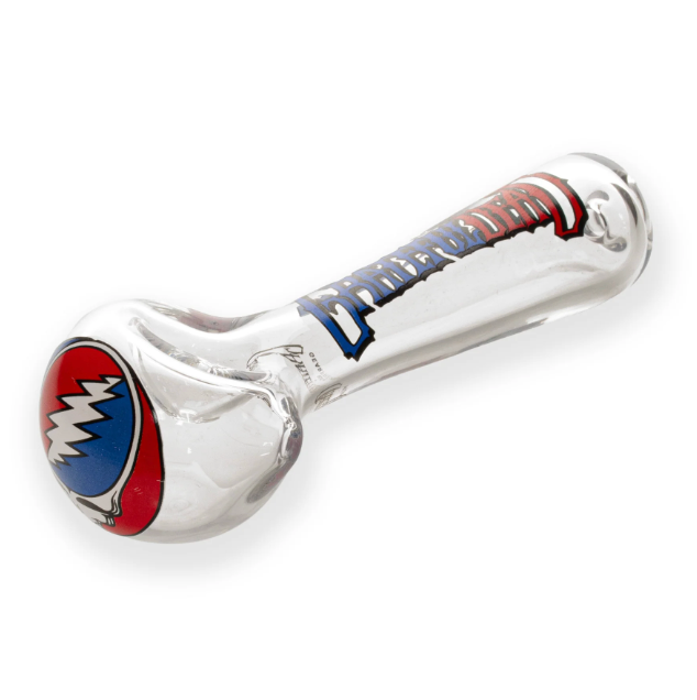 Grateful Dead 4.5" Spoon Hand Pipes w/ Padded Pouch