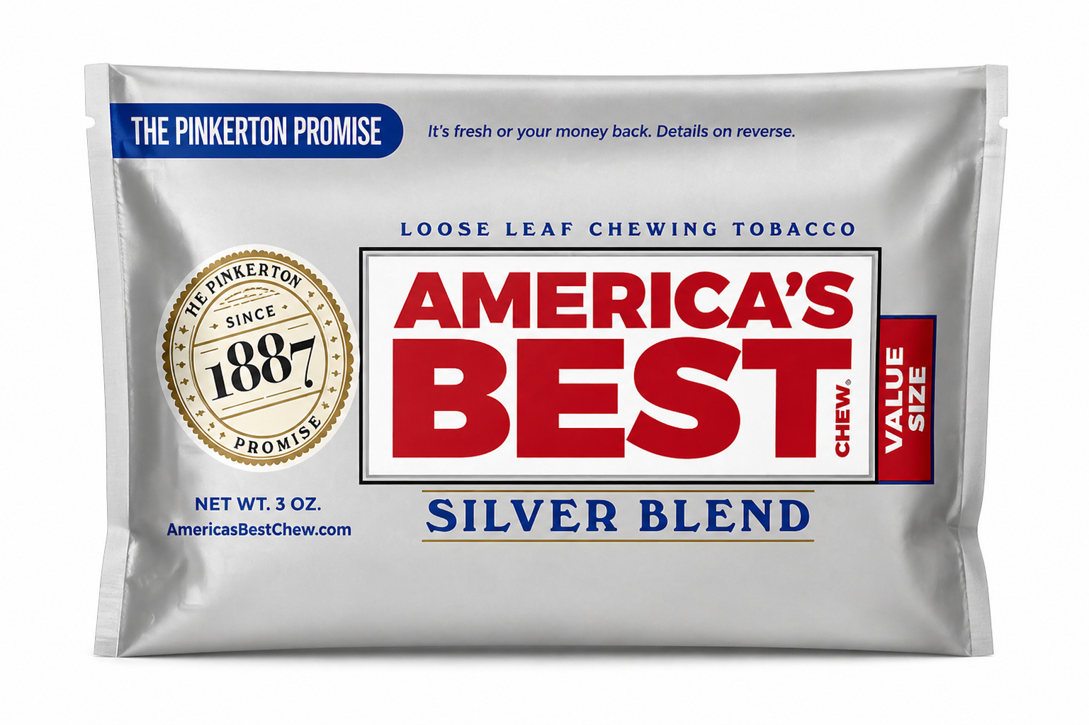 America's Best Chewing Tobacco (Pouch 3 oz)