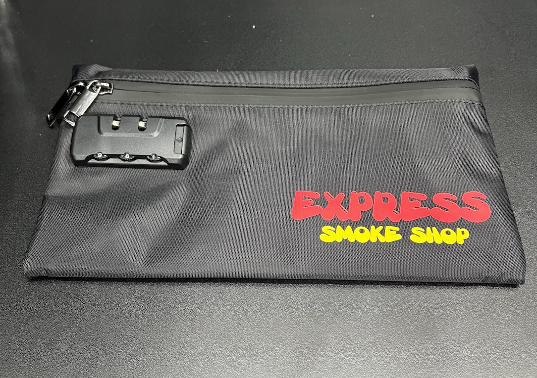 Express Smell-Proof Zipper Lock Pouch