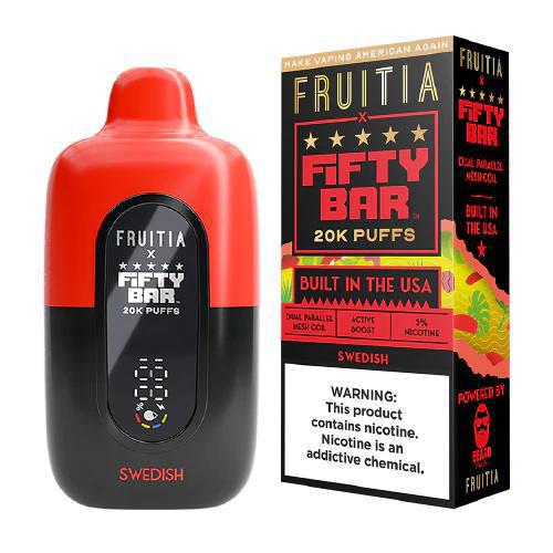 Fifty Bar 20K Fruitia Series