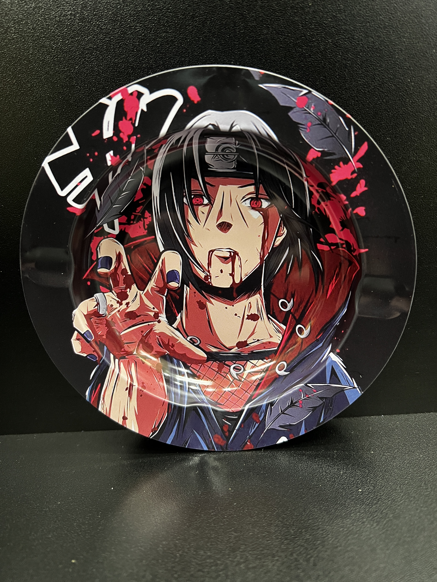 Naruto Itachi Uchiha Small Metal Ashtray