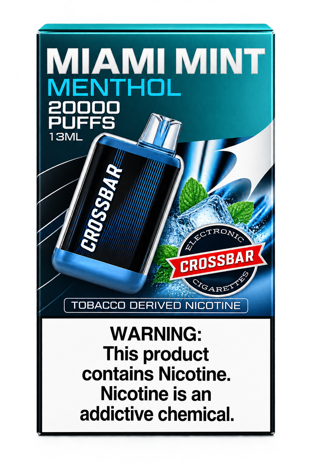 Crossbar 20K 50mg Disposable Vape