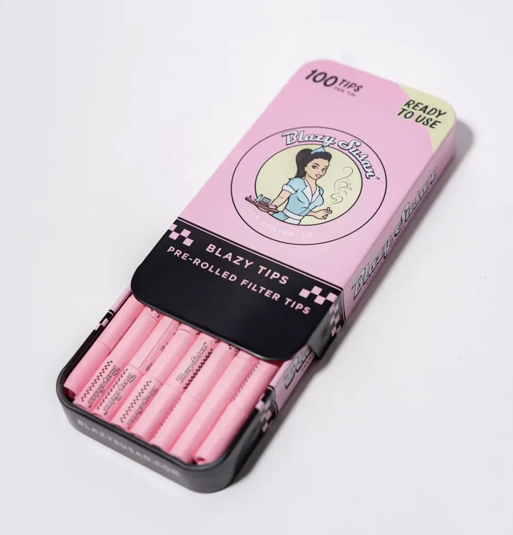 Blazy Susan Pre Rolled Filter Tips 100ct