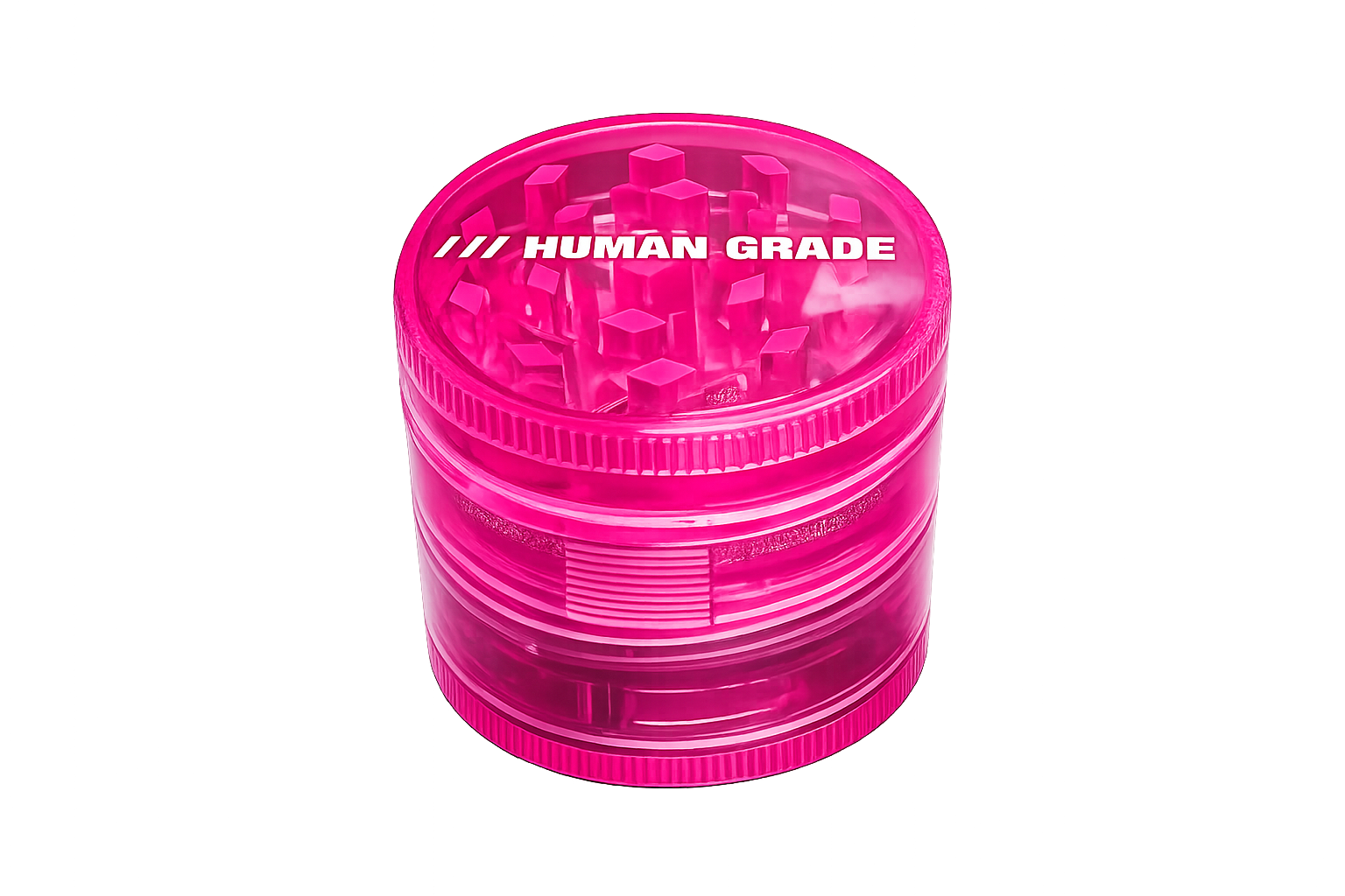 Human Grade Plastic Grinder 4-Piece 2"
