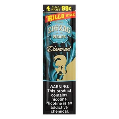 Zig Zag 'Rillo Wraps 4pk