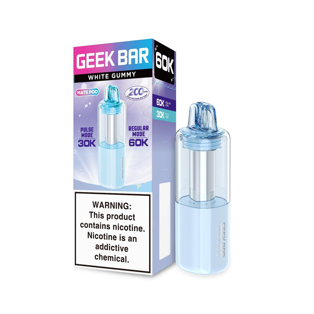 Geek Bar Mate Prefilled Disposable Pod Vape 60K