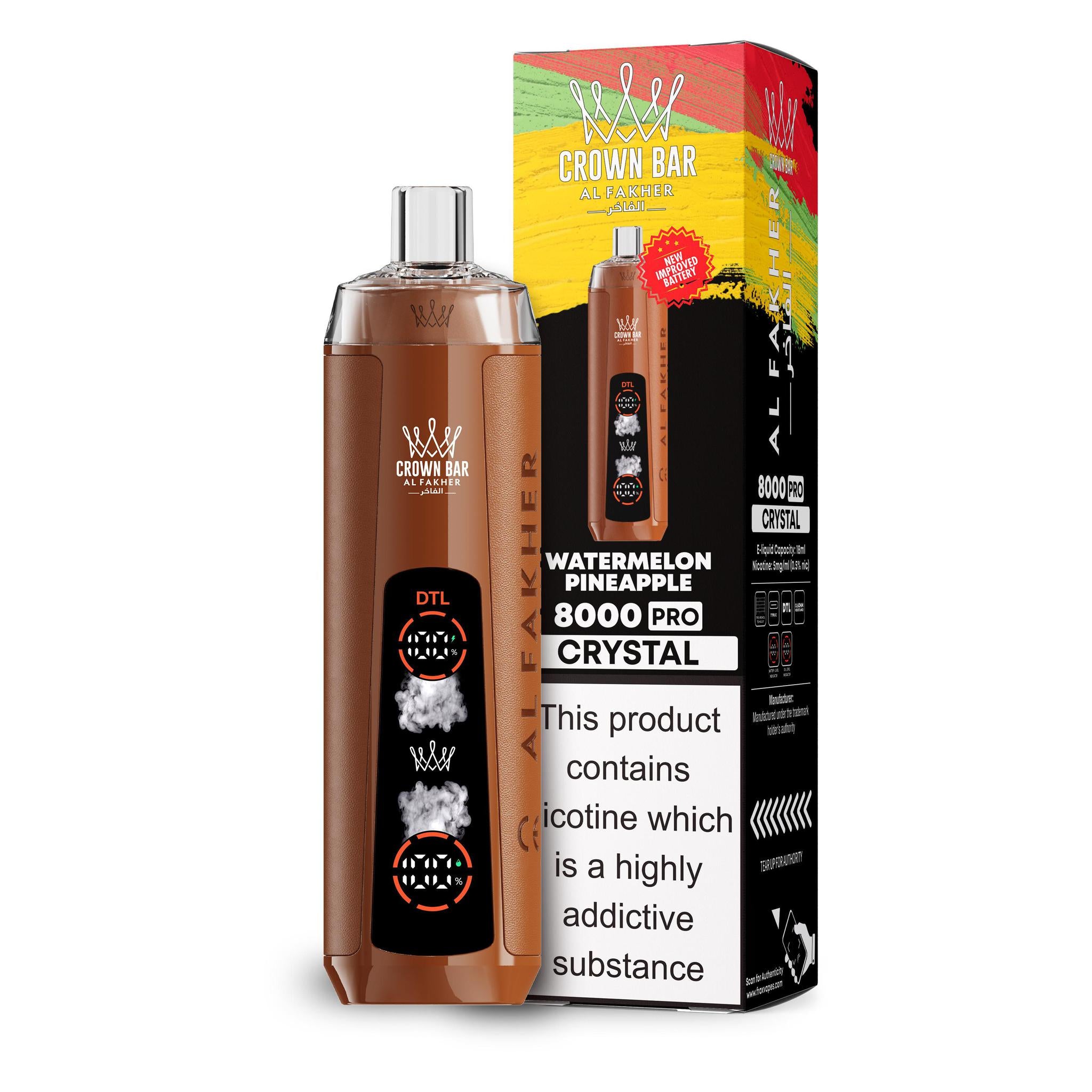 Crown Bar 8k Pro