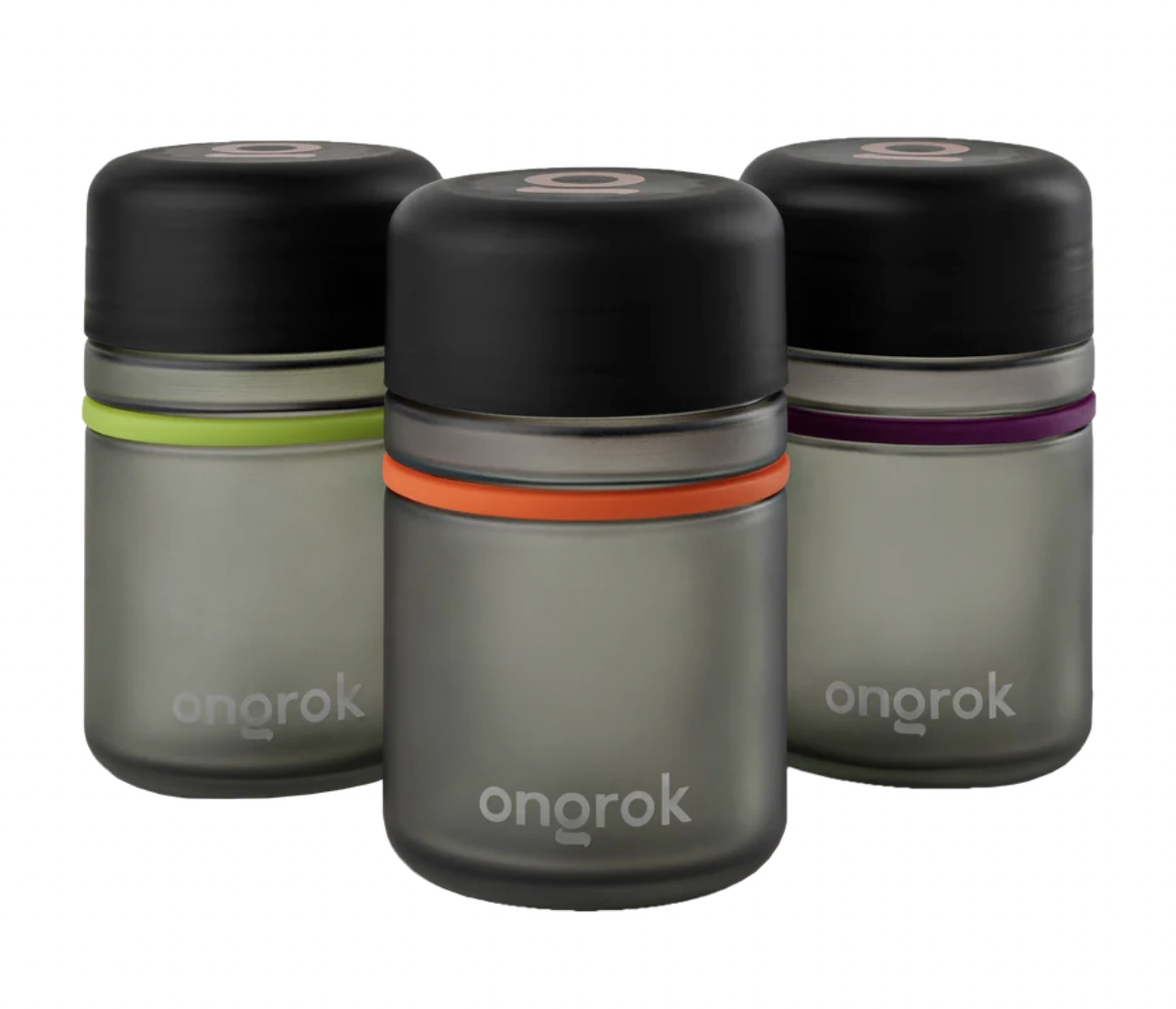 ONGROK Borosilicate Frosted Glass Storage Jar – 180ml