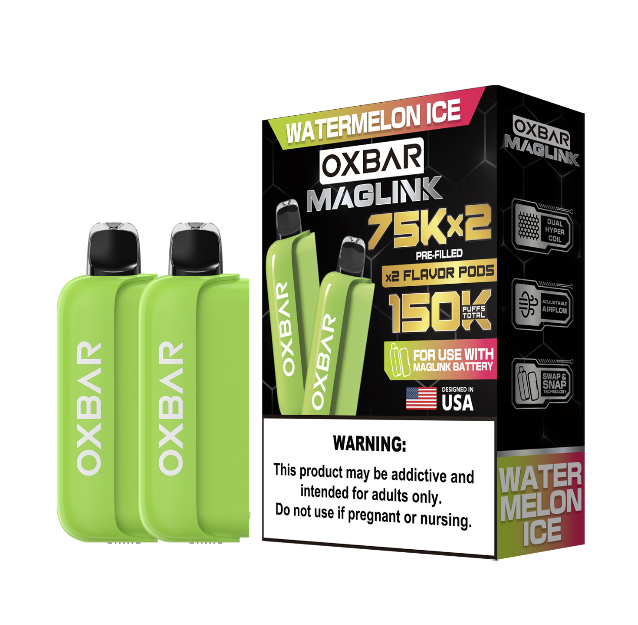 Oxbar MAGLINK 75K Prefilled Pod
