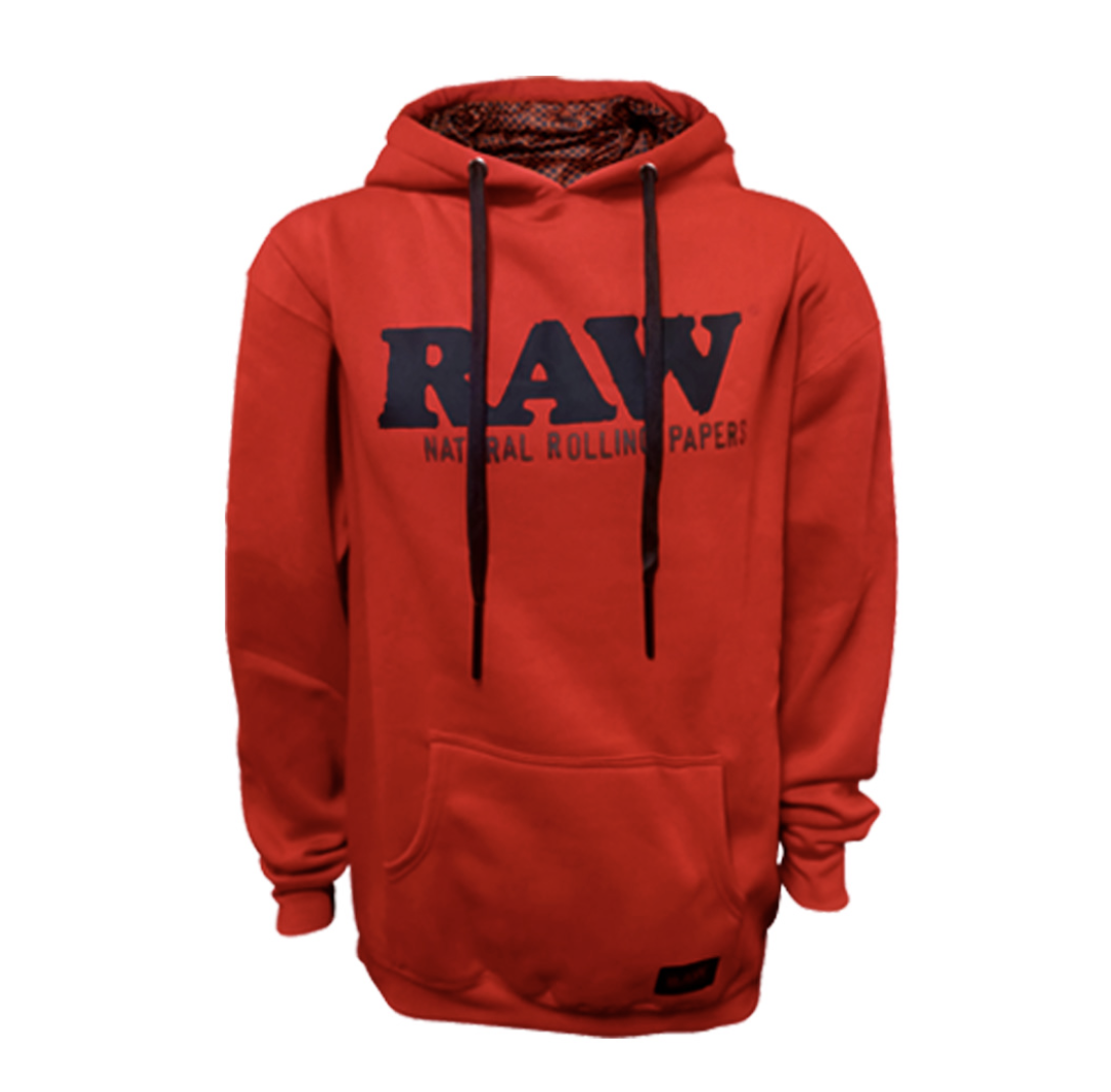Raw Red Hoodie